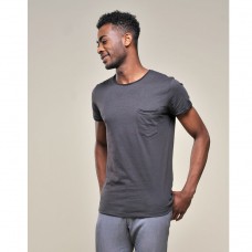 MAGLIA CON TASCHINO SCOLLATURA TONDA MANICA CORTA IT694T