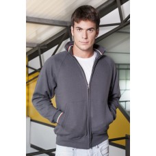 JACKET TRICOL. FELPA ZIP LUNGA 50/50% COT/POL 280G IT220