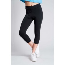 NUOVO LEGGINGS DONNA CORTI 90/10% COT/ELA 185 GR/M  IT633N