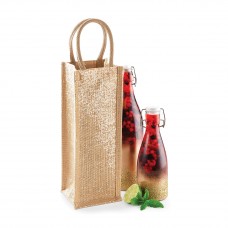 SHIMMER JUTEBOTTLE BAG 98%L2%M