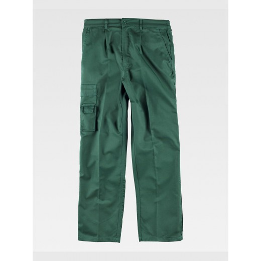 PANTALONE DA LAVORO MULTITASCHE TRIPLE CUCITURE B1409