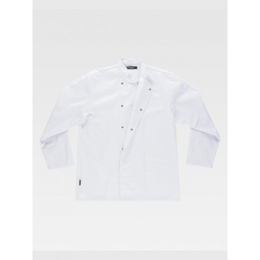 GIACCA CUOCO UNISEX MANICA LUNGA LAVAGGIO 65? B5902