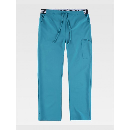 PANTALONE UNISEX TESSUTO ELASTICO B6910