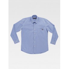 CAMICIA MANICA LUNGA A QUADRETTI B8010
