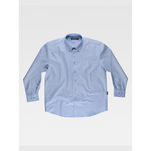 CAMICIA UOMO MANICA LUNGA OXFORD B8400