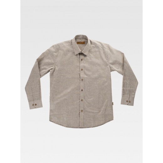 CAMICIA MANICA LUNGA A QUADRETTI B8800