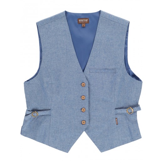 GILET DONNA TESSUTO DENIM B9036