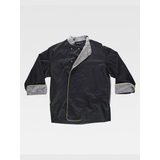 GIACCA CUOCO MANICA LUNGA TESSUTO ANTIMACCHIA B9240