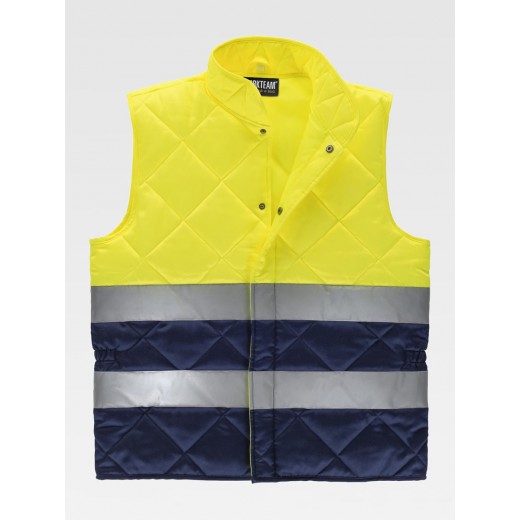 GILET BICOLORE ALTA VISIBILITA' C1010