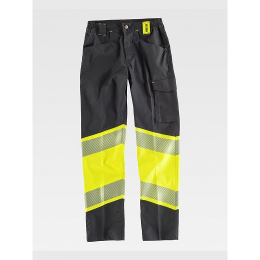 PANTALONE TESSUTO ELASTICIZZATO ALTA VISIBILITA CLASSE 1 C2718