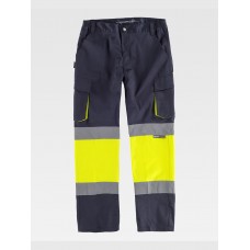 PANTALONE ELASTICIZZATO ALTA VISIBILITA CLASSE 1 C3218