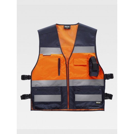GILET MULTITASCHE TESSUTO OXFORD C3602