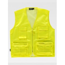 GILET MULTITASCHE LEGGERO ALTA VISIBILITA C3640