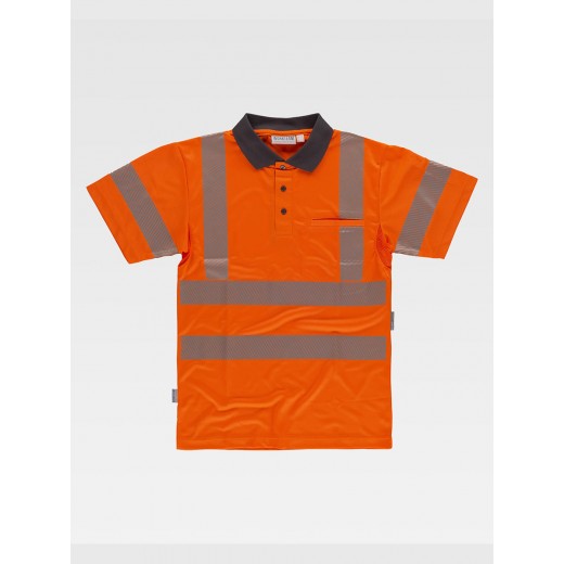 POLO MANICA CORTA ALTA VISIBILITA CLASSE 2 C3882