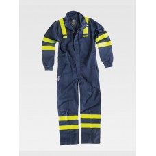 TUTA DA LAVORO TESSUTO IGNIFUGO MULTIPROTEZIONE C5094