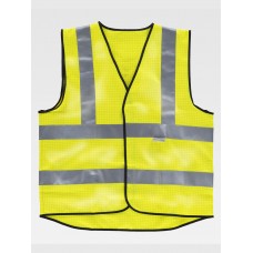 GILET ANTISTATICO PROTEZIONE FIAMMA ALTA VISIBILITA CLASSE 2 HVTT20