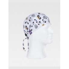 BANDANA TESSUTO ELASTICIZZATO STAMPATO M850