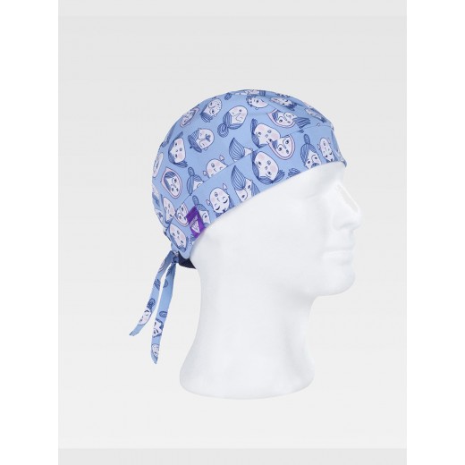 BANDANA TESSUTO ELASTICIZZATO STAMPATO M853