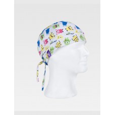 BANDANA TESSUTO ELASTICIZZATO STAMPATO M855