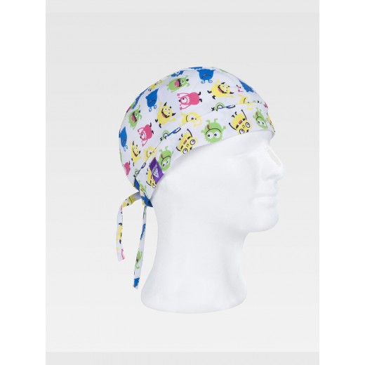 BANDANA TESSUTO ELASTICIZZATO STAMPATO M855