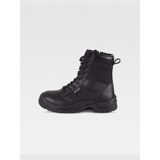STIVALE PELLE E TESSUTO OXFORD P3007