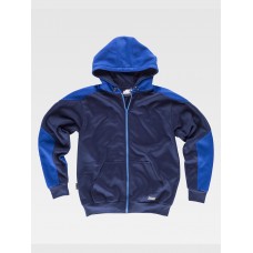 FELPA UNISEX CAPPUCCIO E ZIP S5530