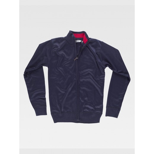 PULLOVER UNISEX ZIP INTERA S5603