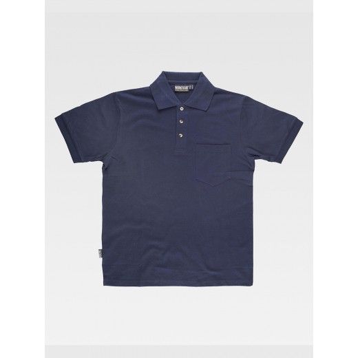 POLO MANICA CORTA CON TASCHINO S6507
