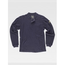 POLO MANICA LUNGA TESSUTO ANTISTATICO IGNIFUGO S6598