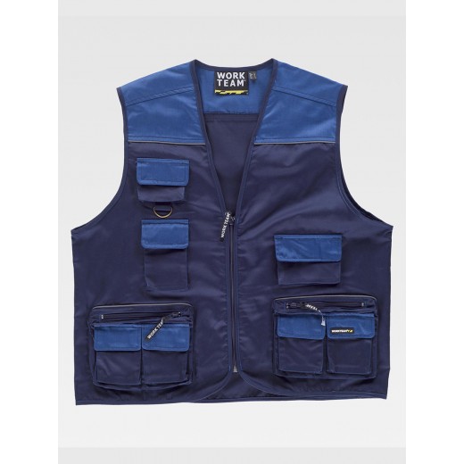 GILET MULTITASCHE LEGGERO WF1854