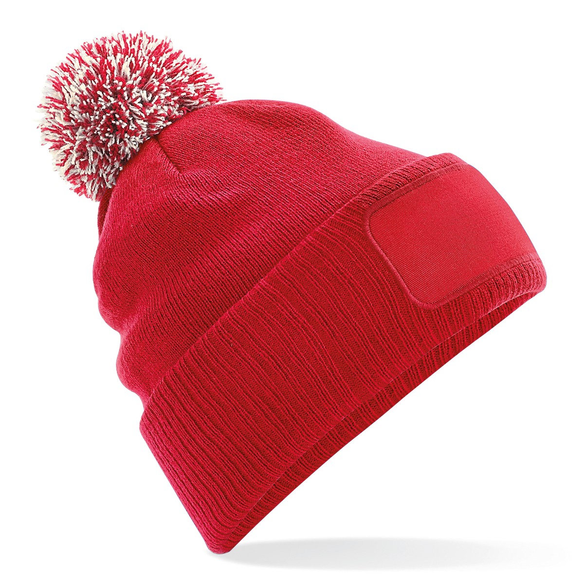 classic red-off white