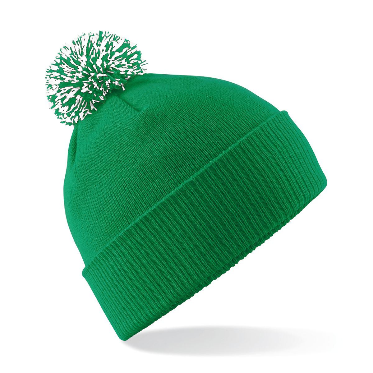 kelly green-white