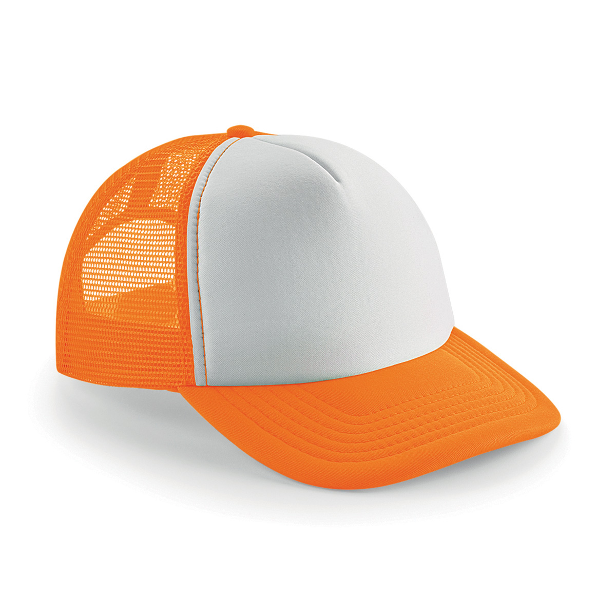 fluorescent orange-white