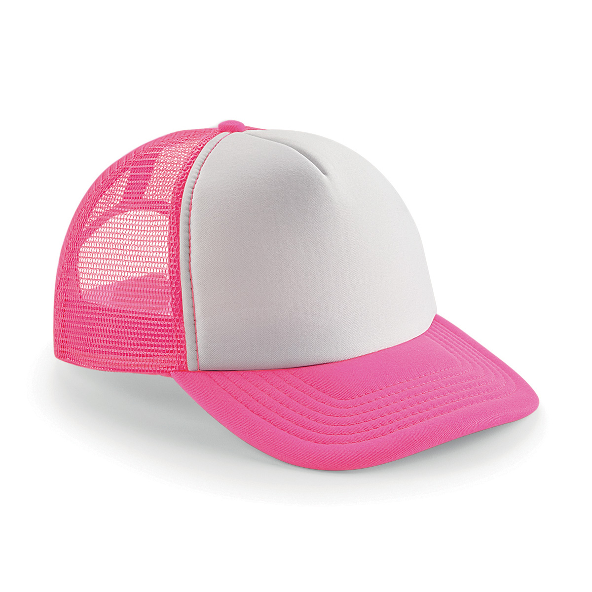 fluorescent pink-white
