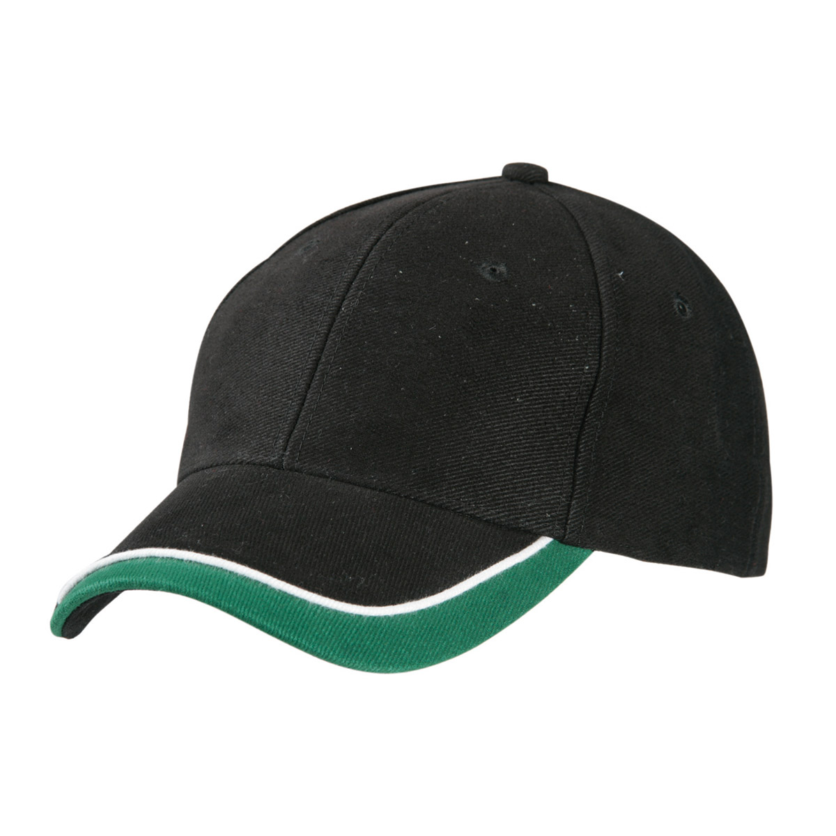 black-white-dark green