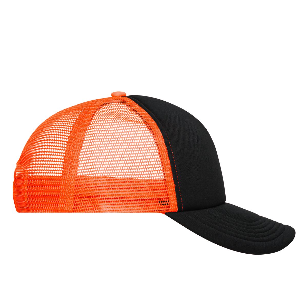 black-neon orange