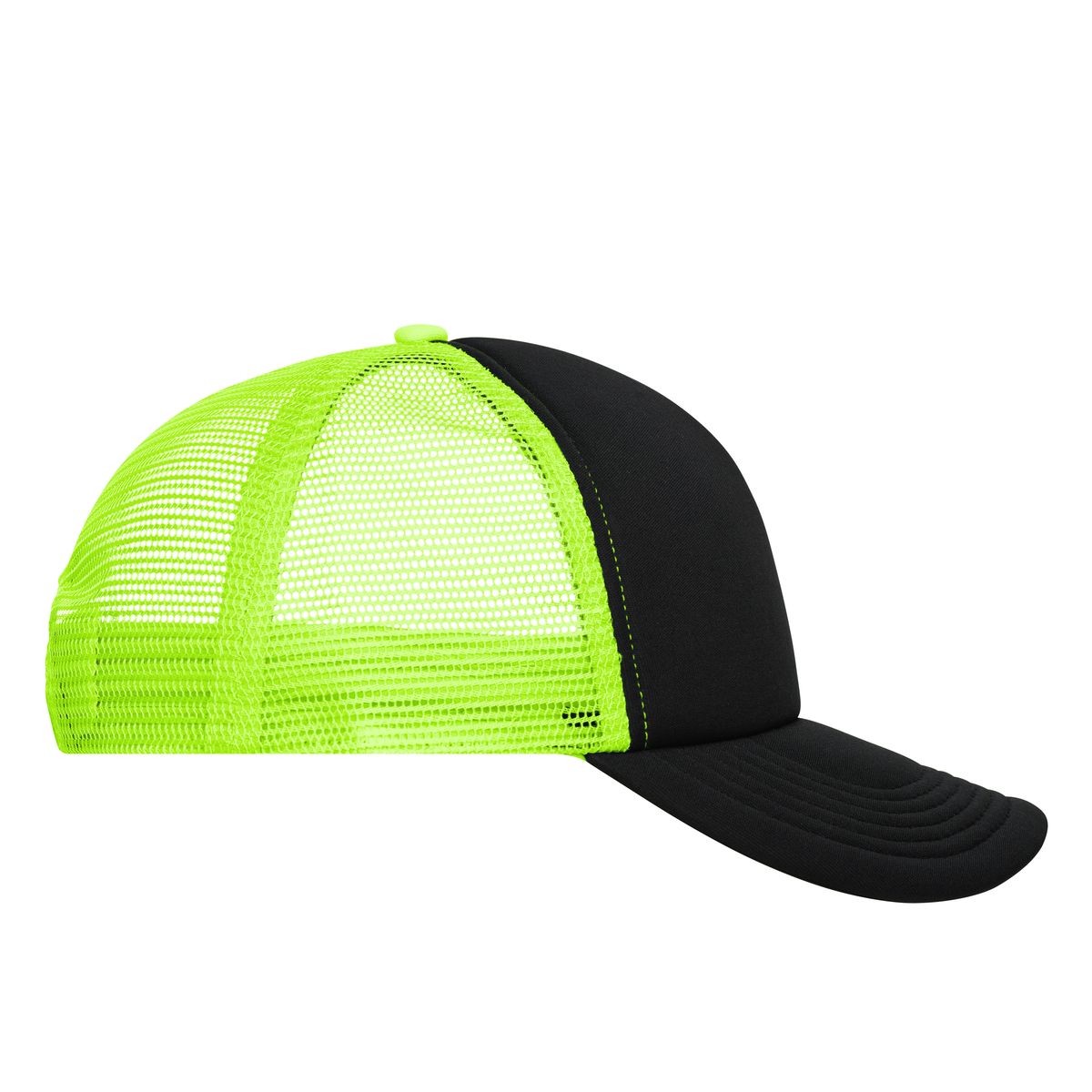 black-neon yellow