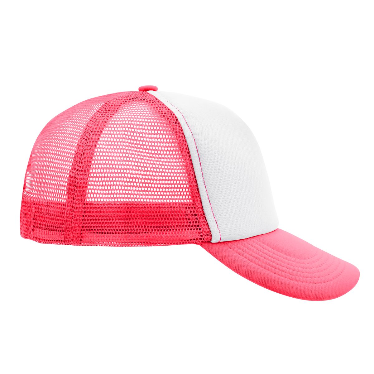 white-neon pink