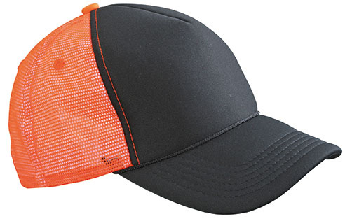 black-neon orange