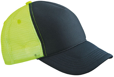 black-neon yellow