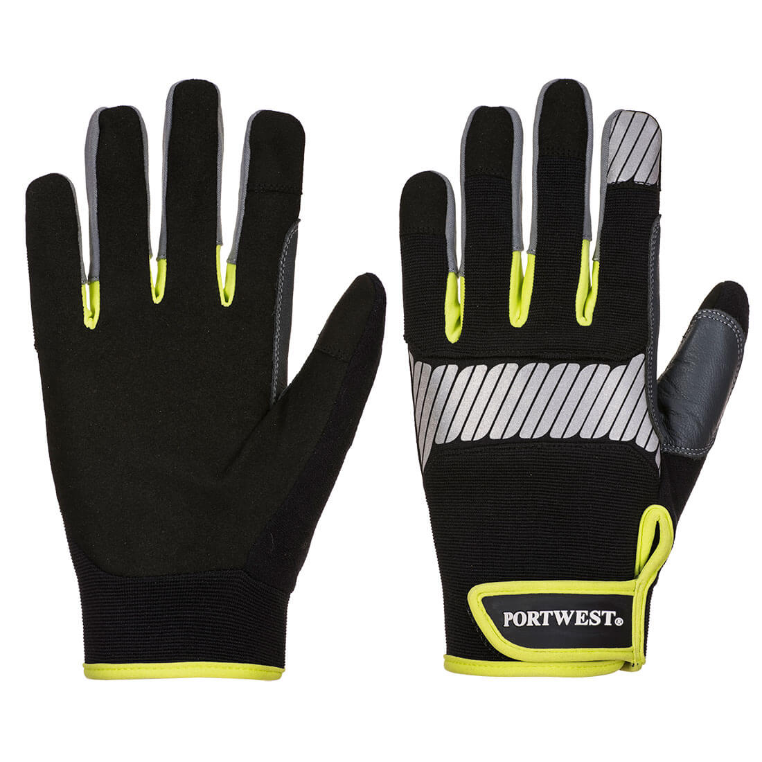 black-yellow