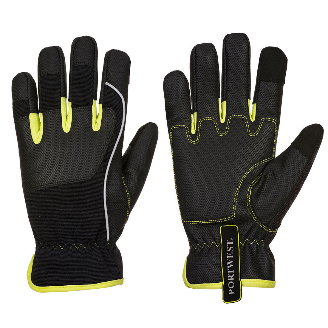 black-yellow