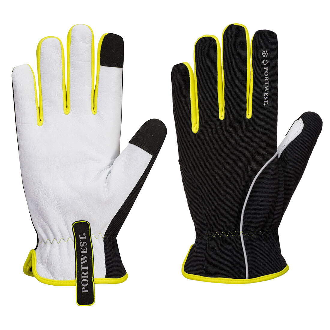 black-yellow
