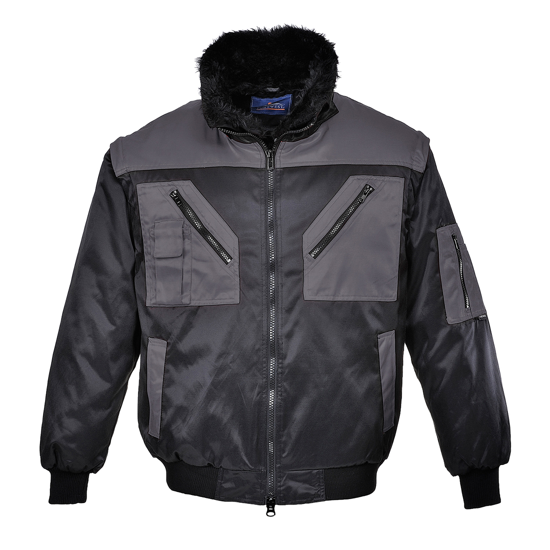 black-grey