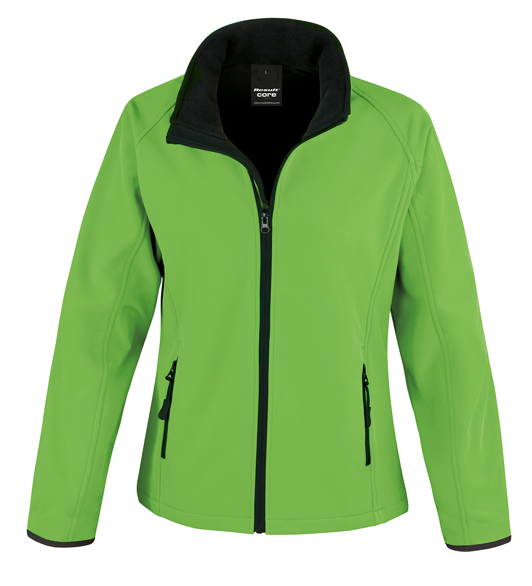 vivid green-black