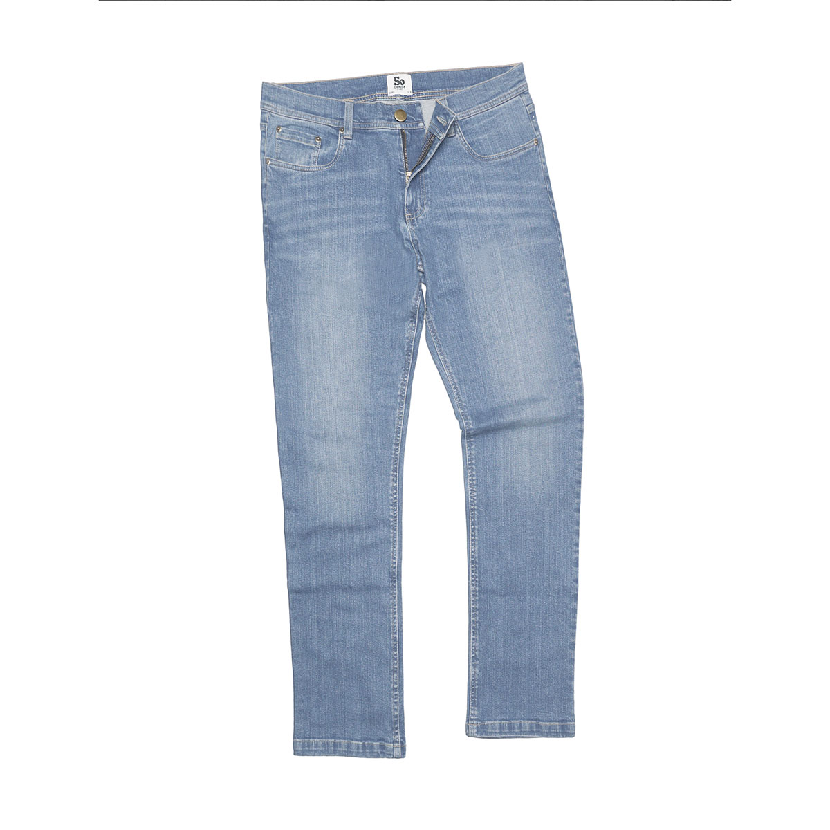 light blue wash