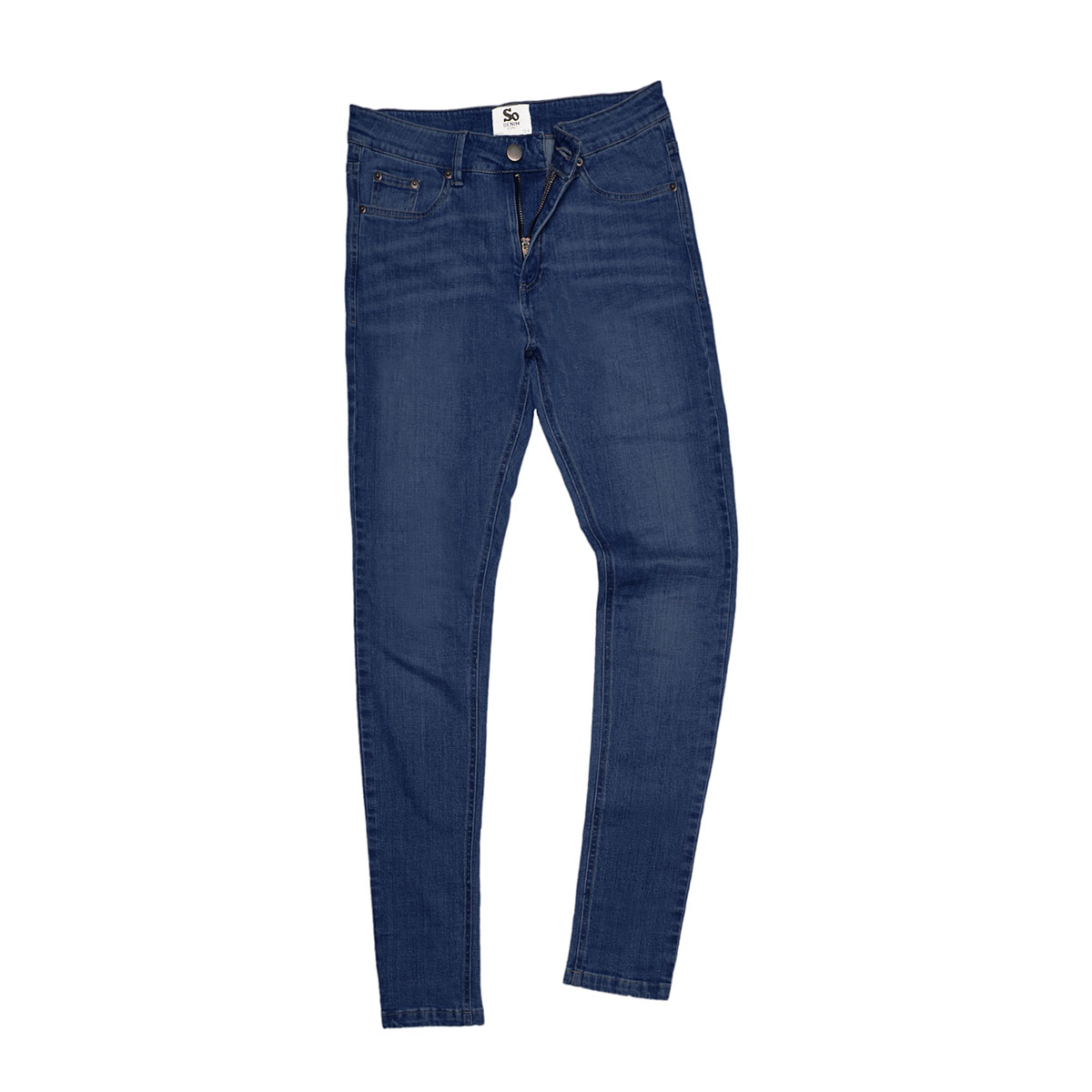 dark blue wash