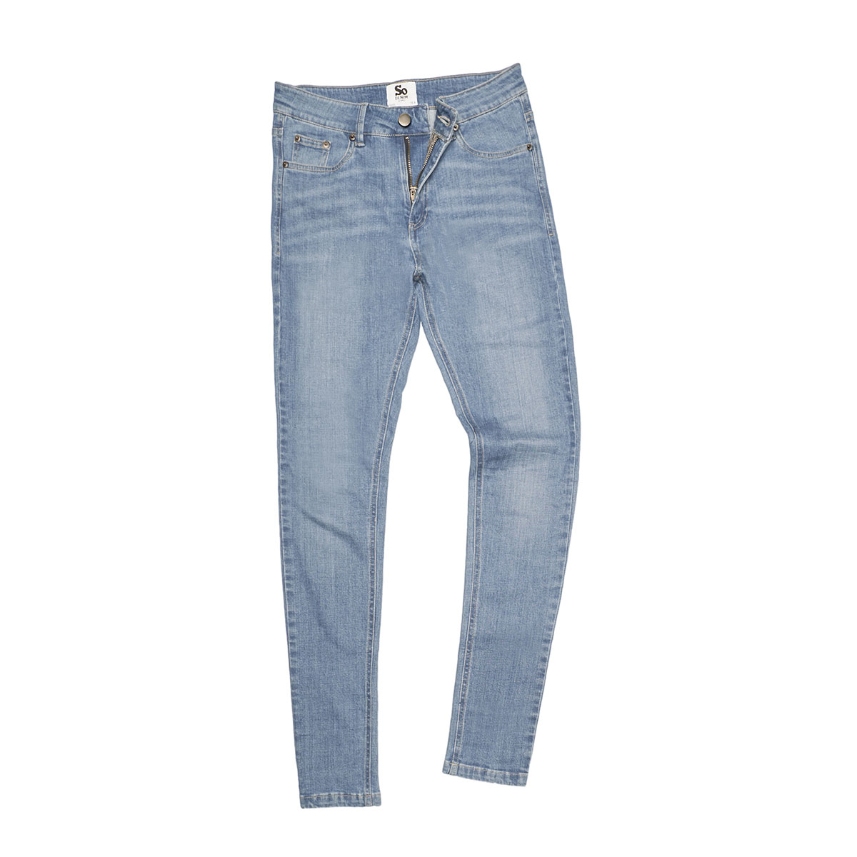 light blue wash