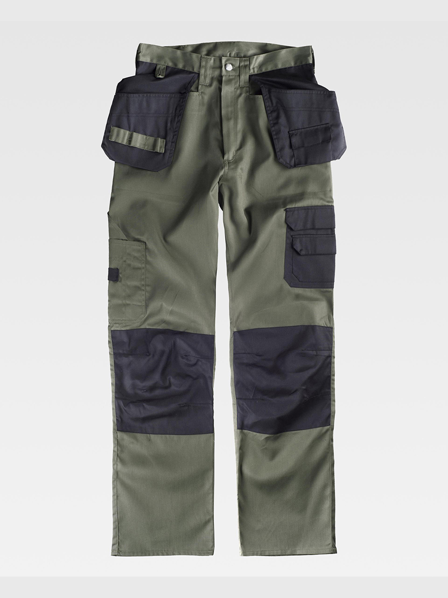 khaki/black