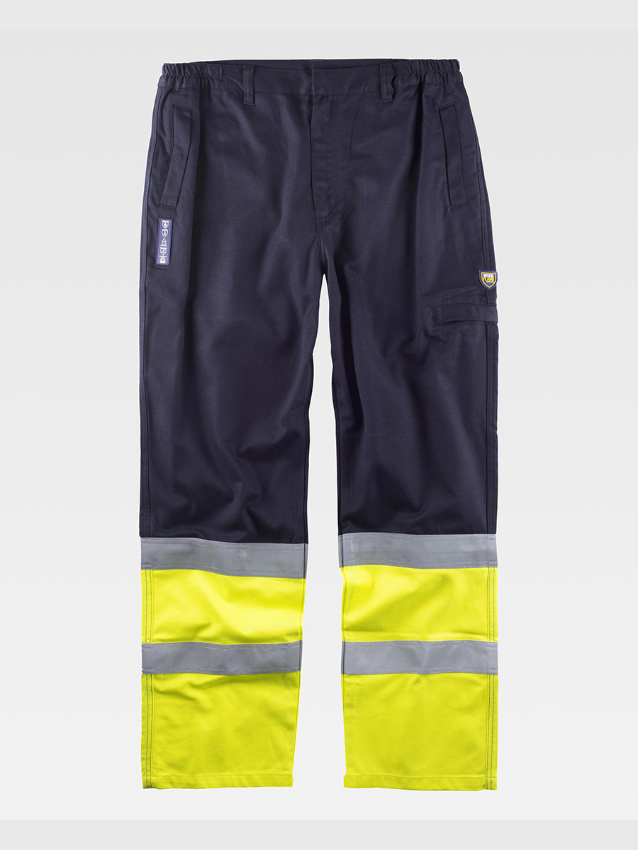 navy/yellow